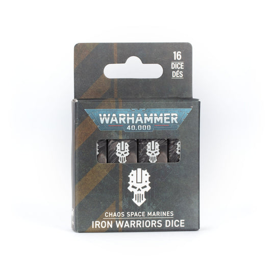 Warhammer 40,000 - Iron Warriors Dice (PRE-ORDER RELEASES APR 18TH)