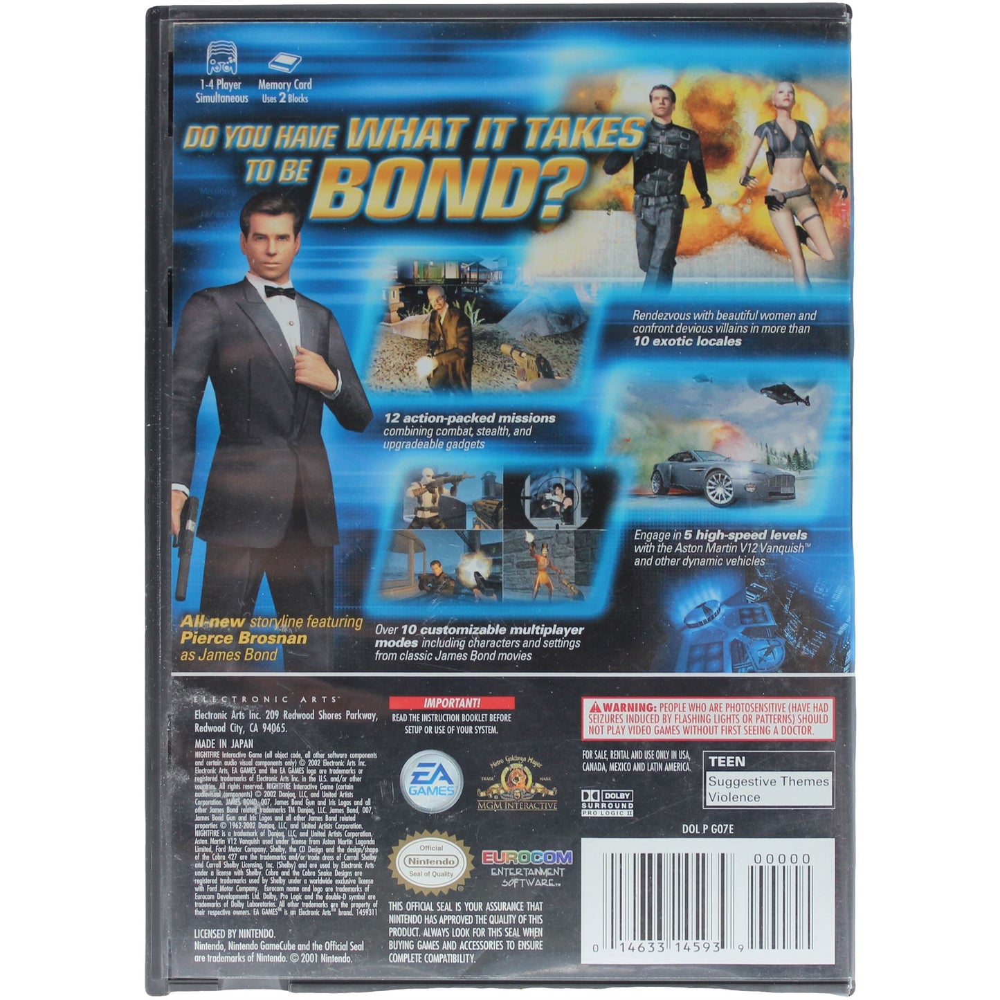 James Bond 007: Nightfire (GC)