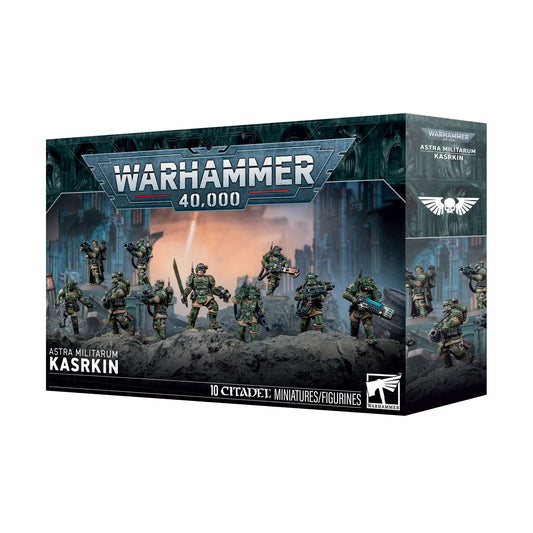 Warhammer 40,000 - Astra Militarum: Kasrkin (PRE-ORDER RELEASES AUG 8TH)
