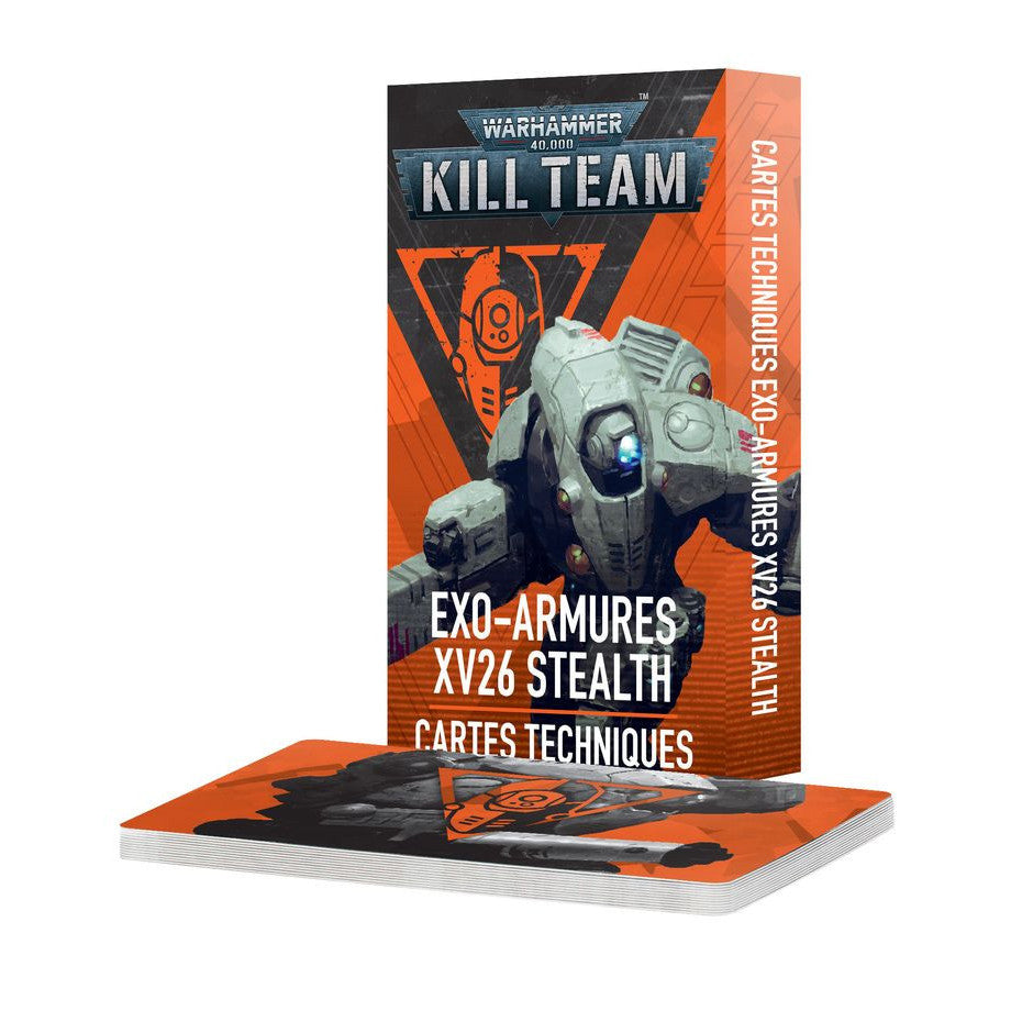 Kill Team: XV26 Stealth Battlesuits – Datacards (Français)/Cartes Techniques (FRENCH)