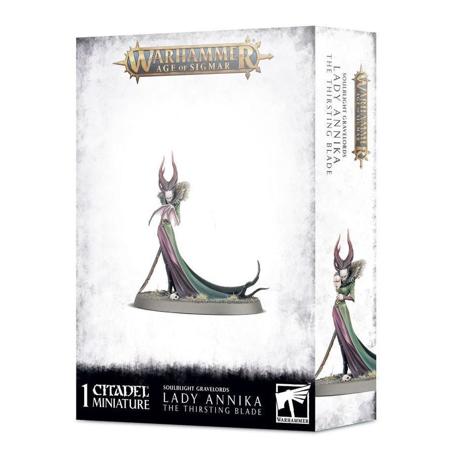 Age of Sigmar - Soulblight Gravelords: Lady Annika, the Thirsting Blade (GW Online Model)