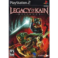 PlayStation 2 game cover of 'Legacy of Kain: Defiance'