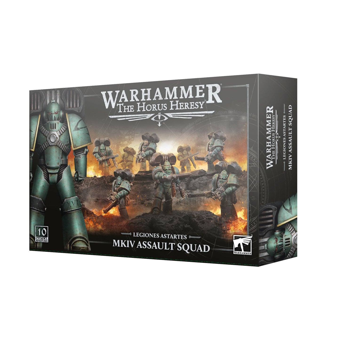 Warhammer The Horus Heresy - Legiones Astartes: Mark IV Assault Squad (PRE-ORDER RELEASES AUG 8TH)