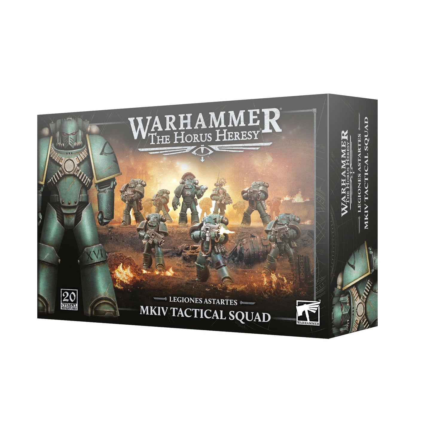 Warhammer The Horus Heresy - Legiones Astartes: Mark IV Tactical Squad (PRE-ORDER RELEASES AUG 8TH)