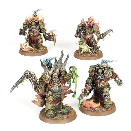 Warhammer 40,000 - Death Guard: Lord of Contagion and Blightlord Terminators (GW Online Model)