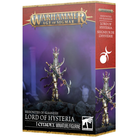 Warhammer Age of Sigmar - Hedonites of Slaanesh: Lord of Hysteria (PRE-ORDER RELEASES JULY 4TH)