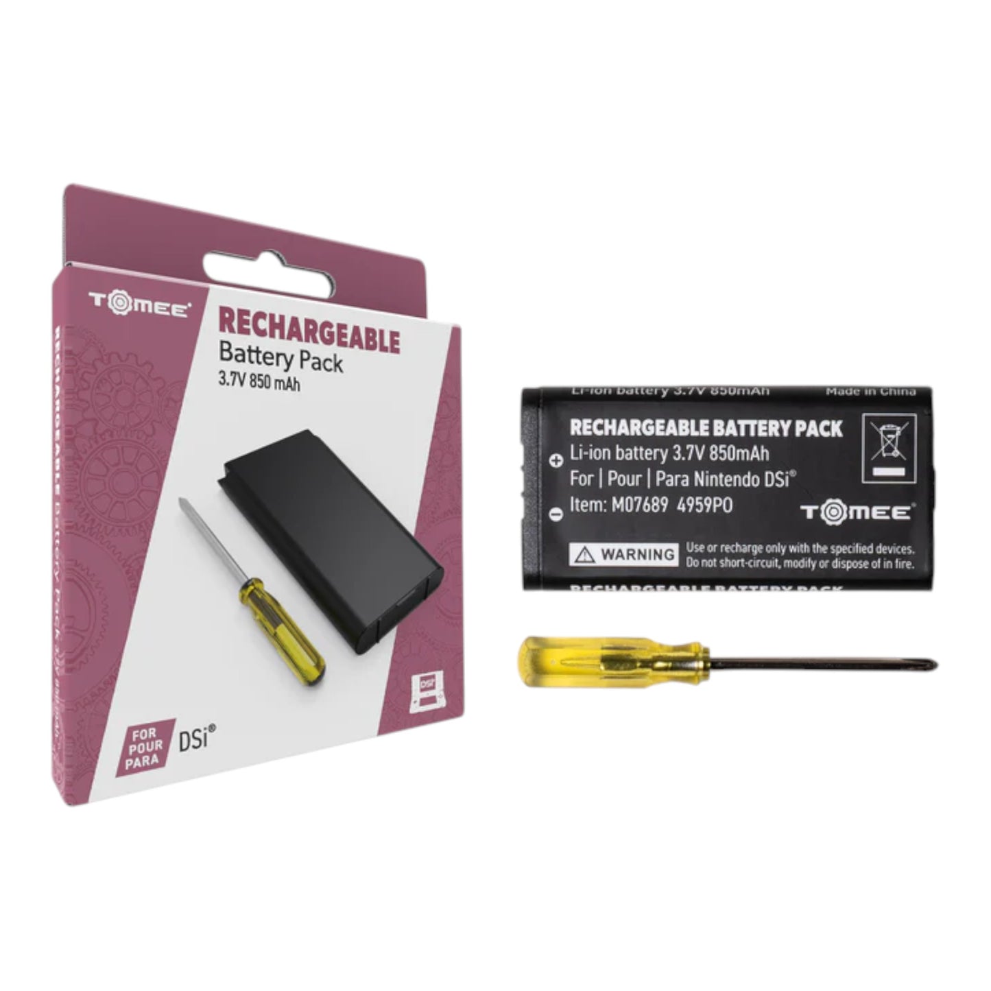 Rechargeable Battery Pack for the Nintendo DSi