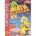 Box art of 'Math Blaster' for Sega Genesis console