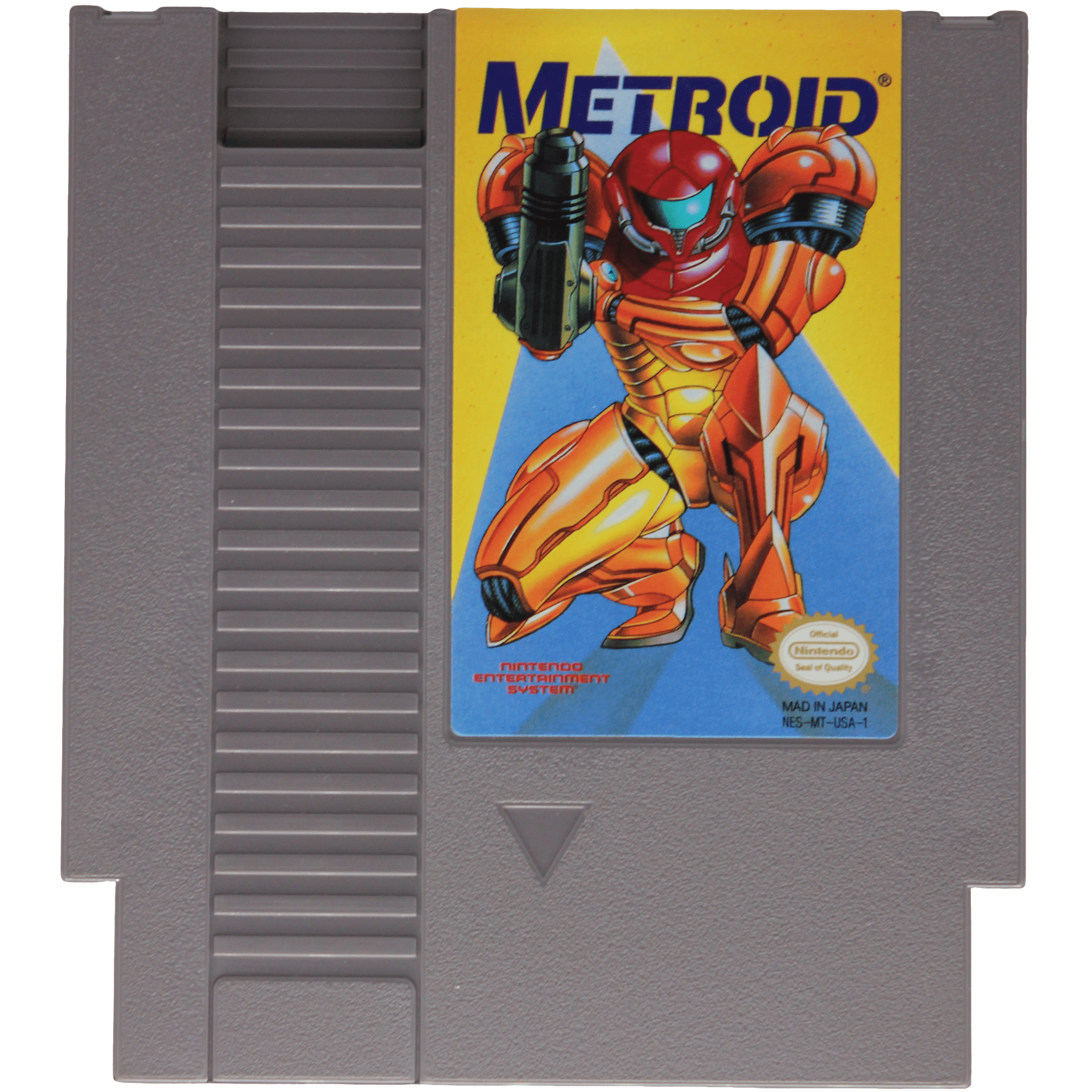 Metroid (Yellow Label Variant) (NES) – Retro North Games