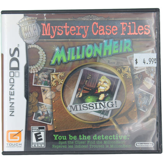 Mystery Case Files: MillionHeir (DS)