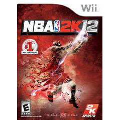 NBA 2K12 video game cover for Wii console