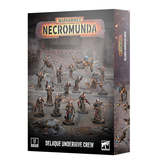 Necromunda - Delaque Underhive Crew (PRE-ORDER RELEASES AUG 15TH)