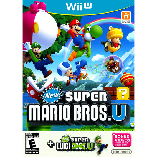 New Super Mario Bros. U + New Super Luigi U Wii U (WiiU)