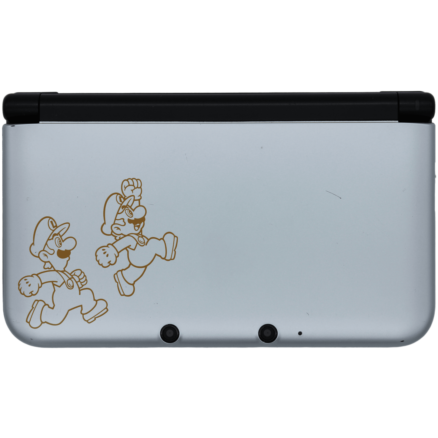 Nintendo 3DS XL Console: Silver [Mario & Luigi Limited Edition]