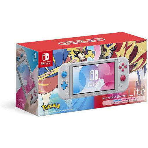Nintendo Switch Lite - Pokemon Zacian and Zamazenta Edition