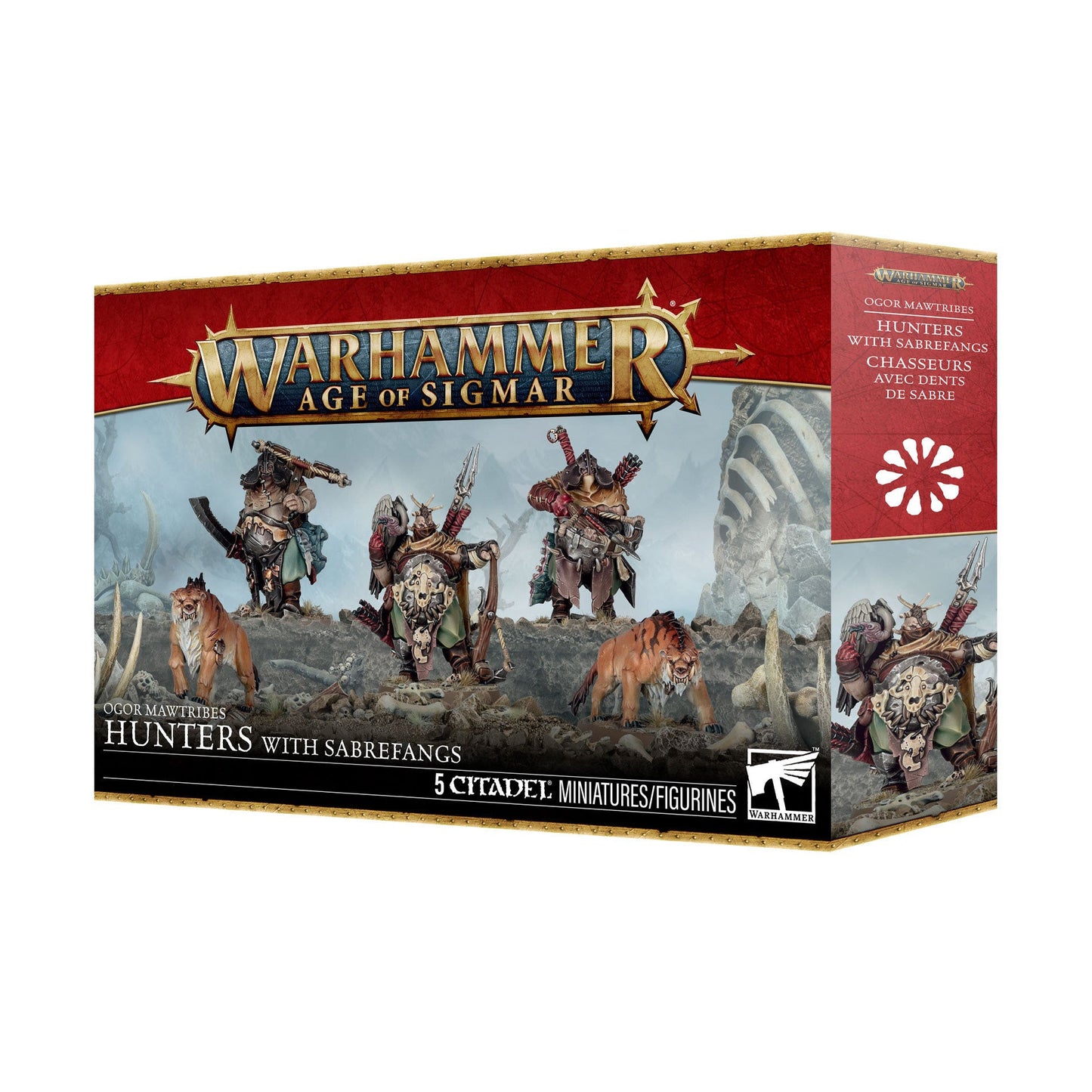 Warhammer Age of Sigmar - Ogor Mawtribes: Hunters With Sabrefangs (PRE-ORDER RELEASES AUG 29TH)