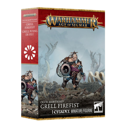 Warhammer Age of Sigmar - Ogor Mawtribes: Grell Firefist (PRE-ORDER RELEASES AUG 29TH)