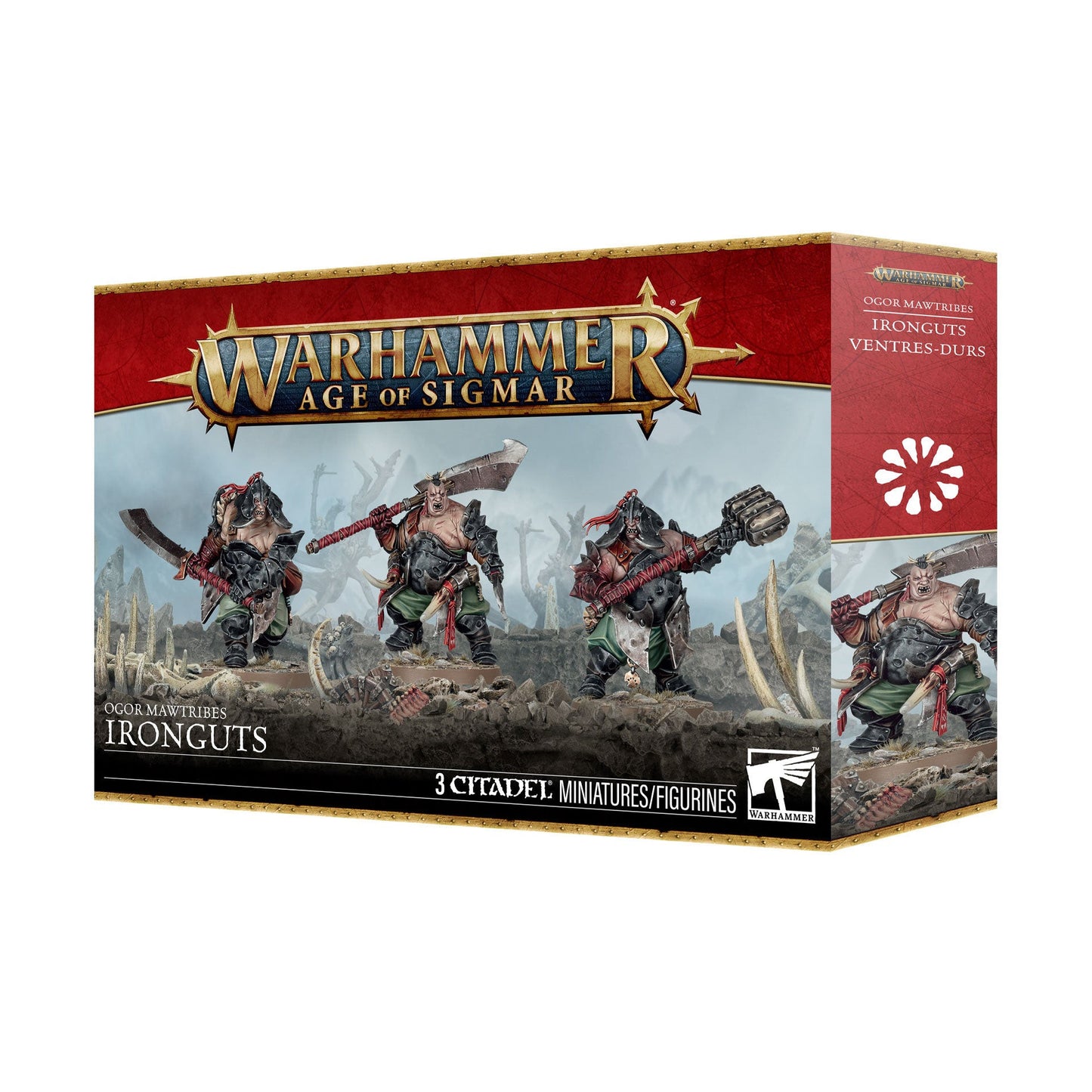 Warhammer Age of Sigmar - Ogor Mawtribes: Ironguts (PRE-ORDER RELEASES AUG 29TH)