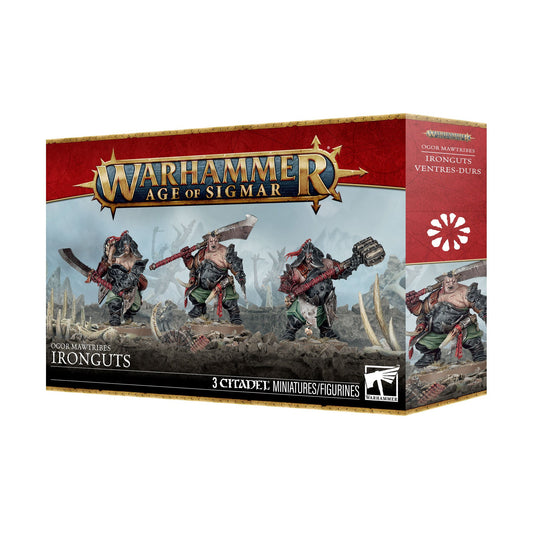 Warhammer Age of Sigmar - Ogor Mawtribes: Ironguts (PRE-ORDER RELEASES AUG 29TH)
