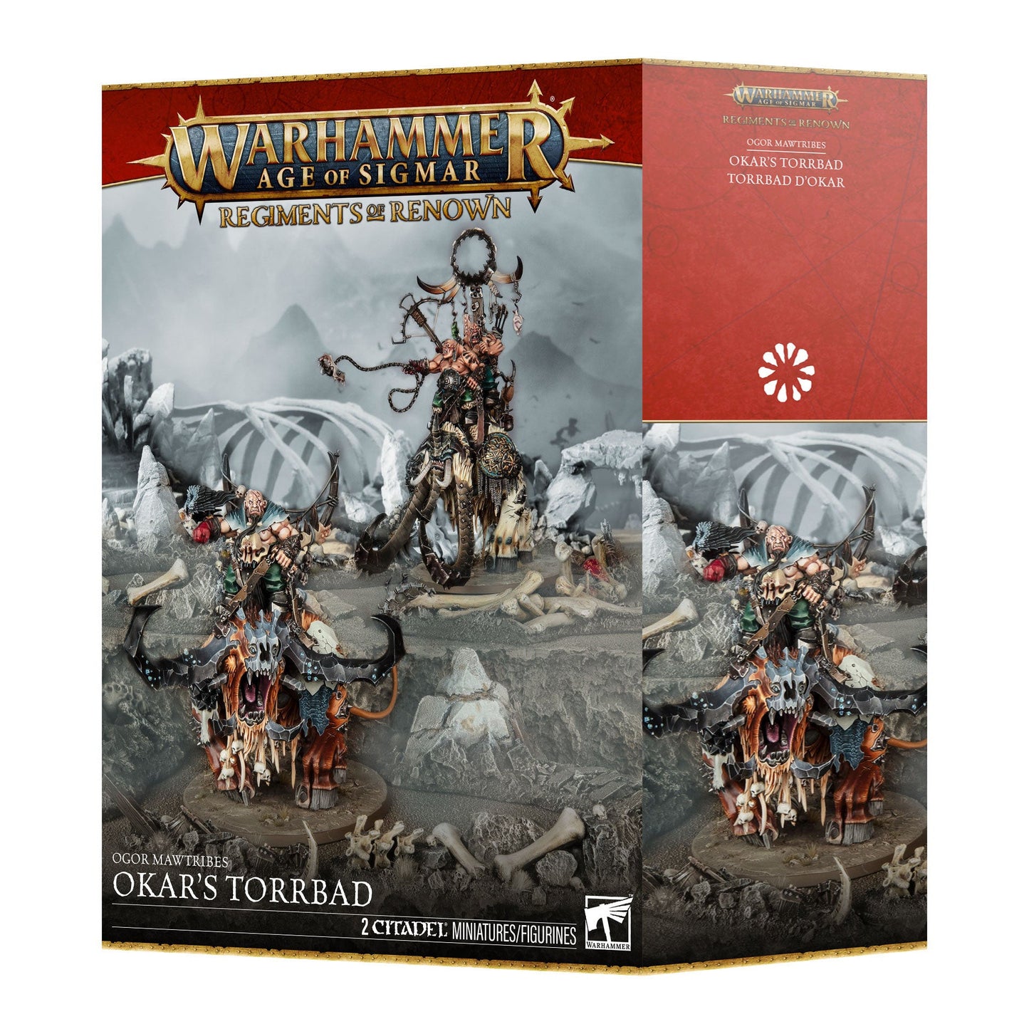 Warhammer Age of Sigmar - Regiments of Renown - Ogor Mawtribes: Okar's Torrbad (PRE-ORDER RELEASES AUG 29TH)