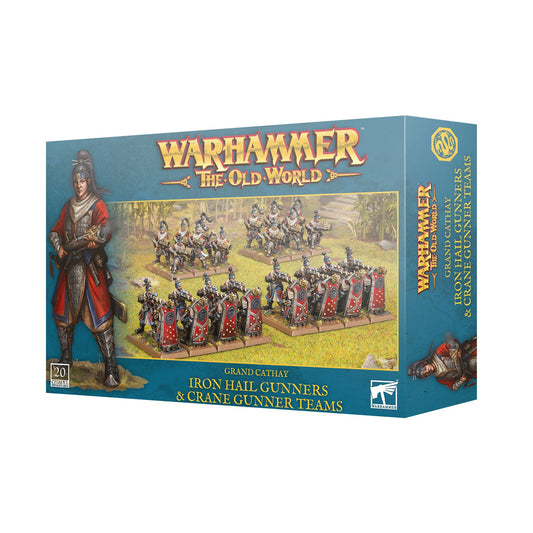 Warhammer The Old World - Grand Cathay: Iron Hail & Crane Gunners (PRE-ORDER RELEASES MAY 16TH)