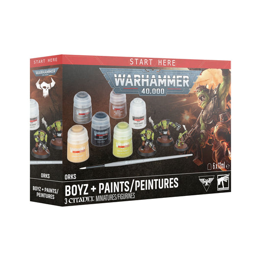 Warhammer 40,000: Orks + Paints (2026) (PRE-ORDER RELEASES JULY 25TH)
