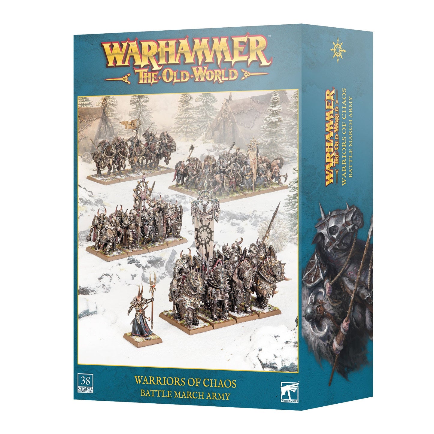 Warhammer The Old World - Warriors of Chaos: Battle March Army (PRE-ORDER RELEASES AUG 22ND)