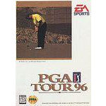 Cover of PGA Tour 96 video game with a golfer on a green