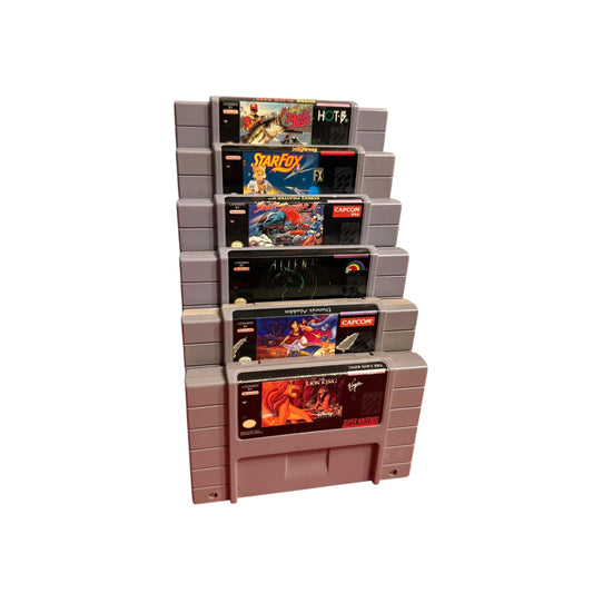 SNES 6 Cart Stand