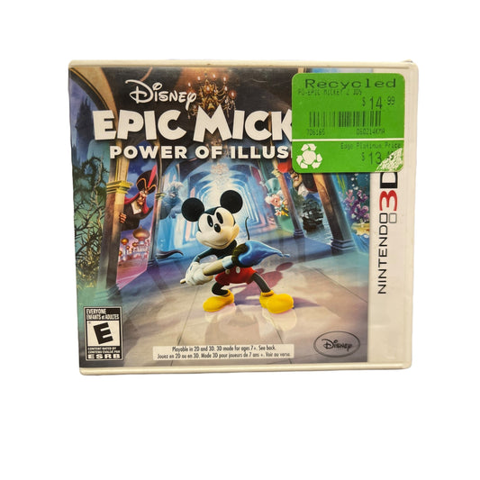 Disney Epic Mickey: Power Of Illusion (3DS)