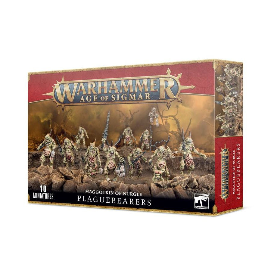 Warhammer Age of Sigmar - Maggotkin of Nurgle: Plaguebearers