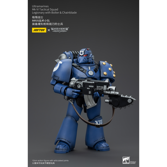 JOYTOY - Ultramarines MK VI Tactical Squad Legionary with Bolter & Chainblade