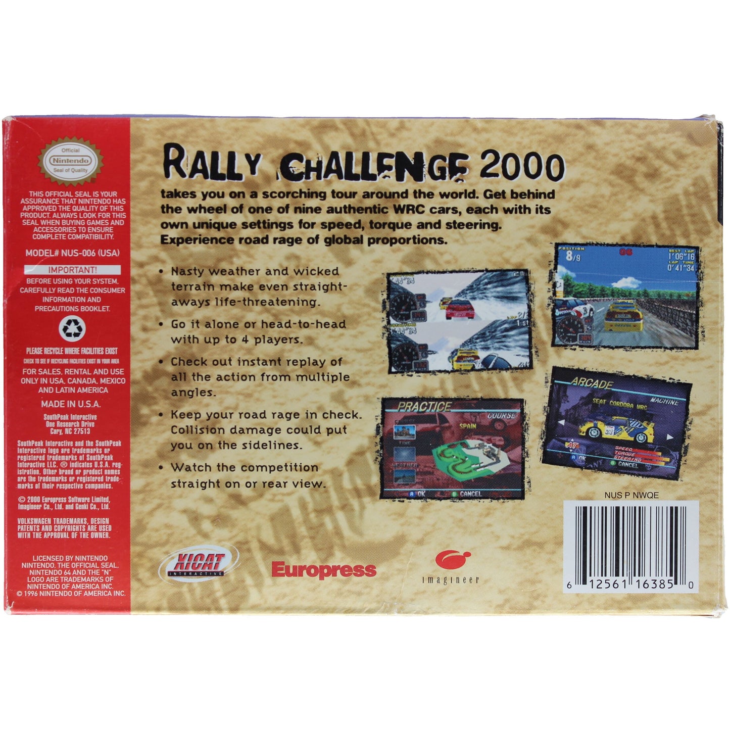 Rally Challenge 2000 (N64)
