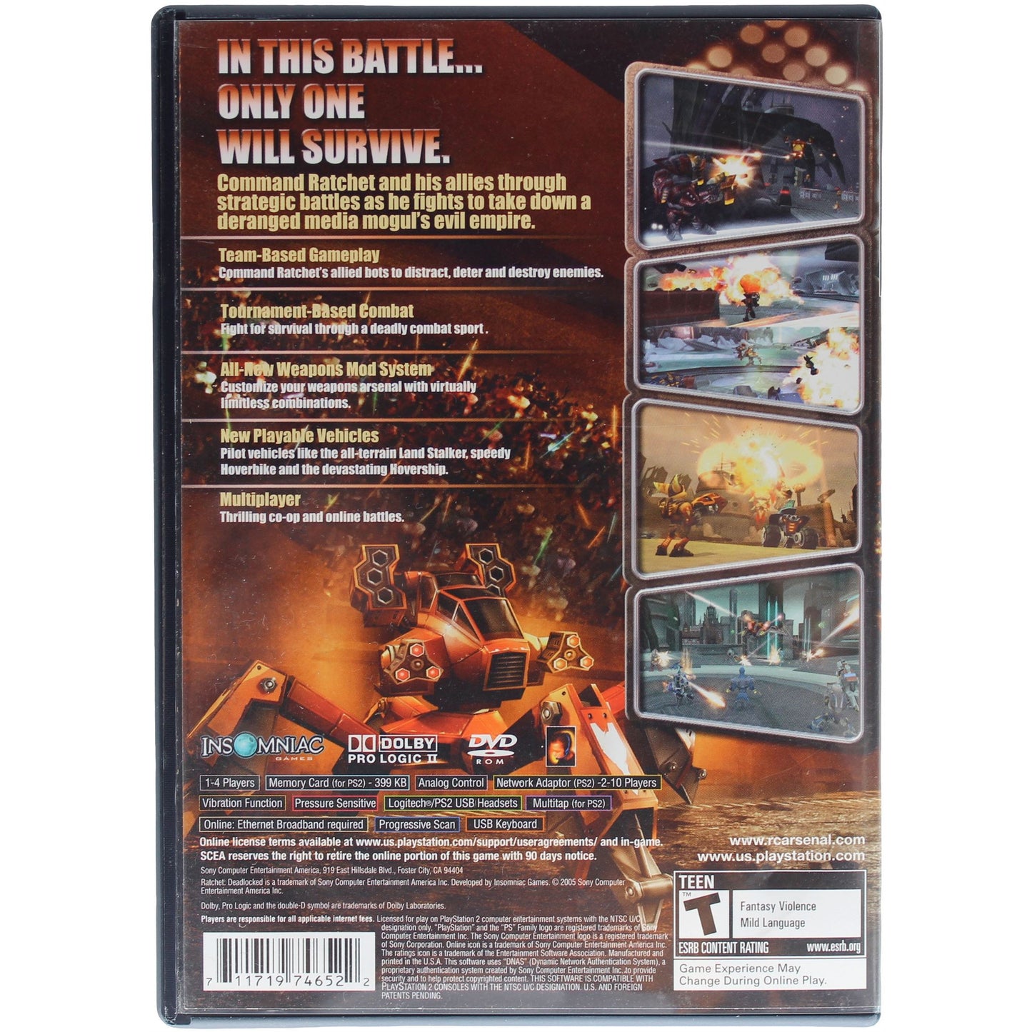 Ratchet: Deadlocked (PS2)