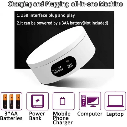 Evoretro - 360 Degree Automatic Rotating Display