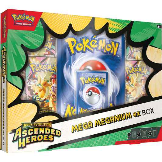 Pokemon TCG: Mega Evolution Ascended Heroes Mega Meganium ex Box