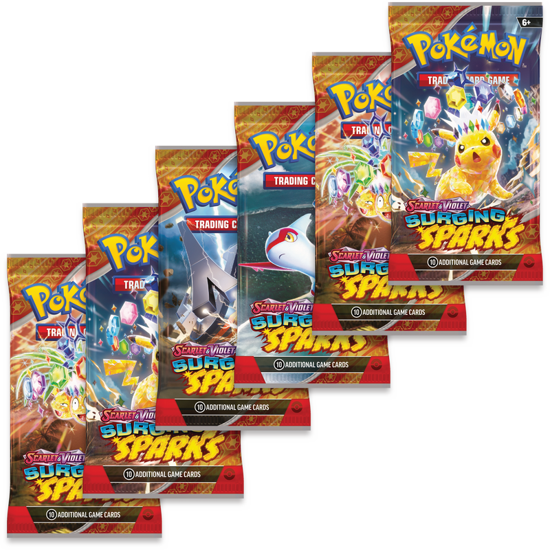 Pokemon TCG: Scarlet & Violet Surging Sparks Booster Bundle