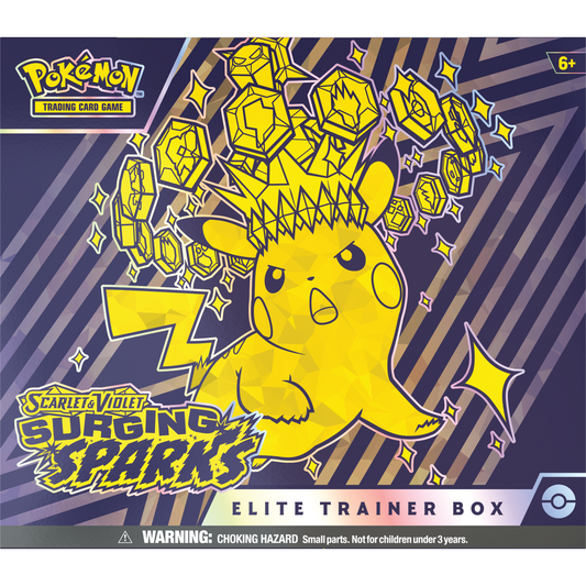 Pokemon TCG: Scarlet & Violet Surging Sparks Elite Trainer Box