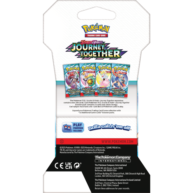Pokemon TCG: Scarlet & Violet Journey Together Booster Pack