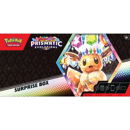 Pokemon TCG: Scarlet & Violet Prismatic Evolutions Surprise Box