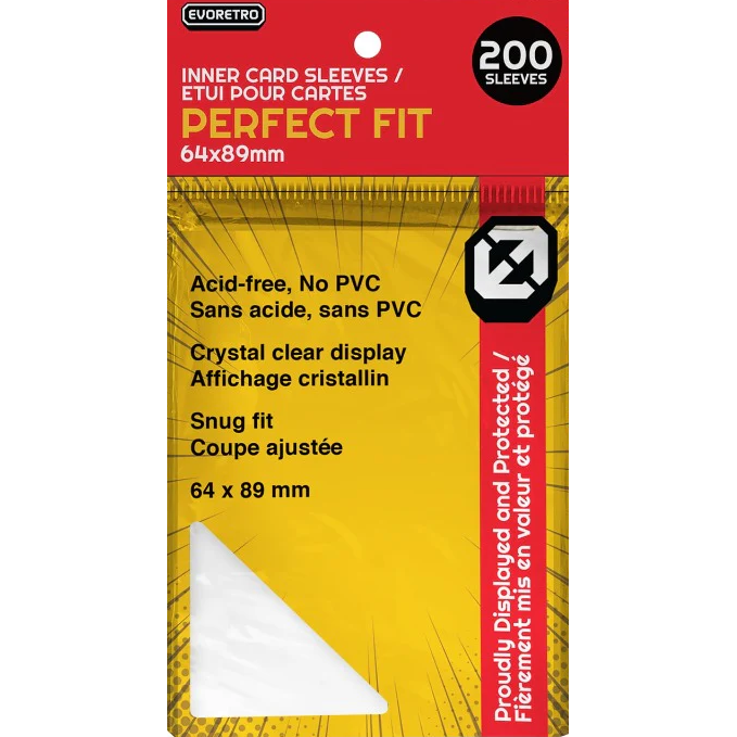 Evoretro 64x89mm Sleeves (200)