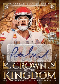 Panini Prizm Football Authentically Mahomes 2025 Icon Collection Blaster