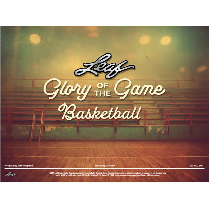 Leaf Glory of the Game Basketball 24/25