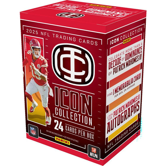 Panini Prizm Football Authentically Mahomes 2025 Icon Collection Blaster