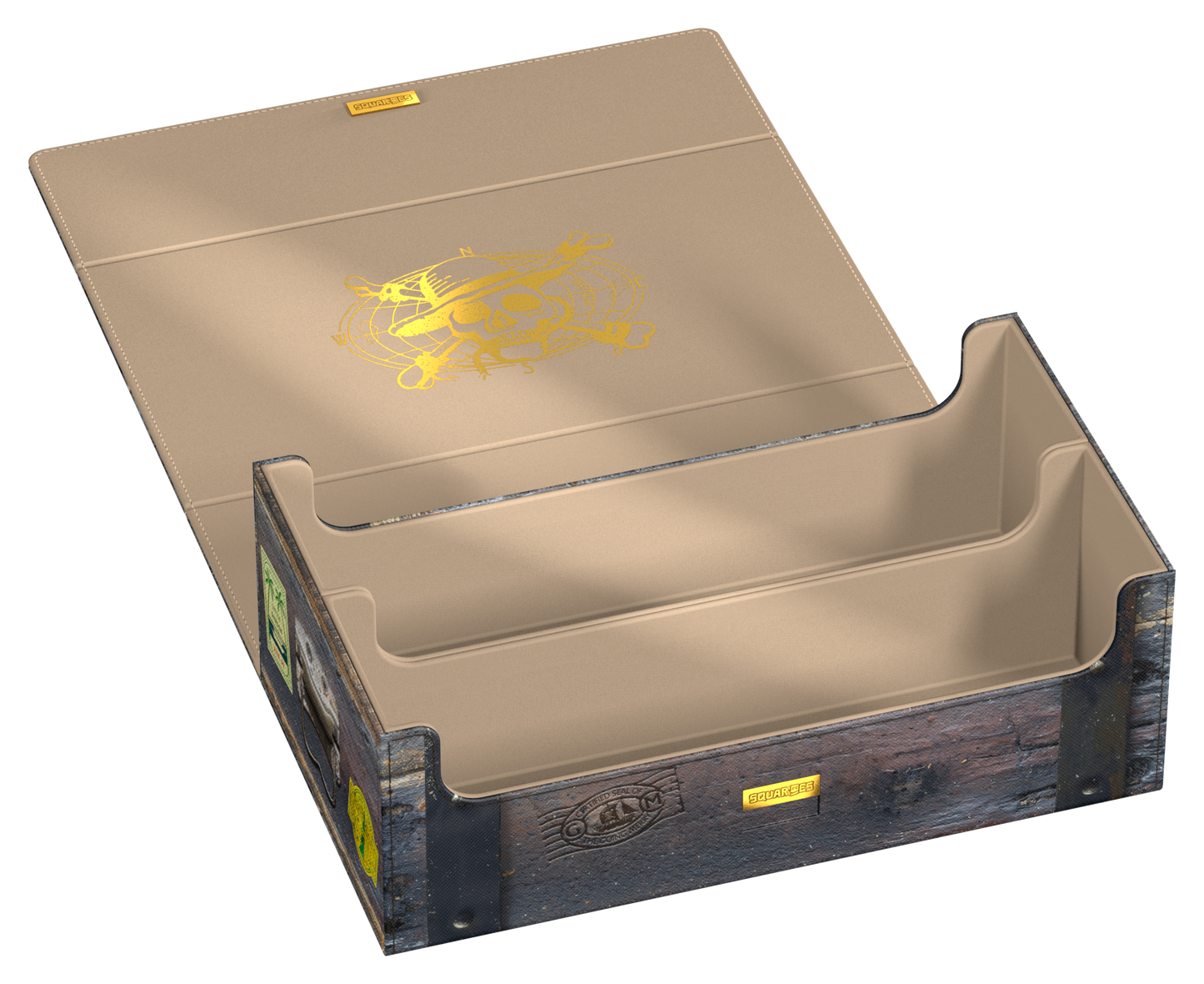 Squaroes Netflix One Piece Wooden Chest Collectors Case