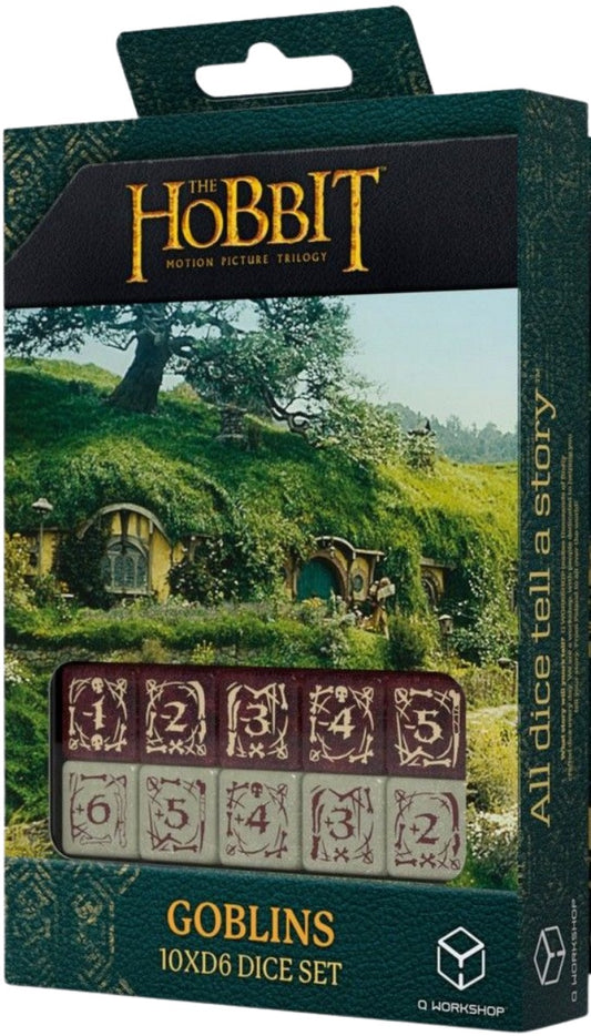 The Hobbit TCG 10x D6 Goblins Dice Set