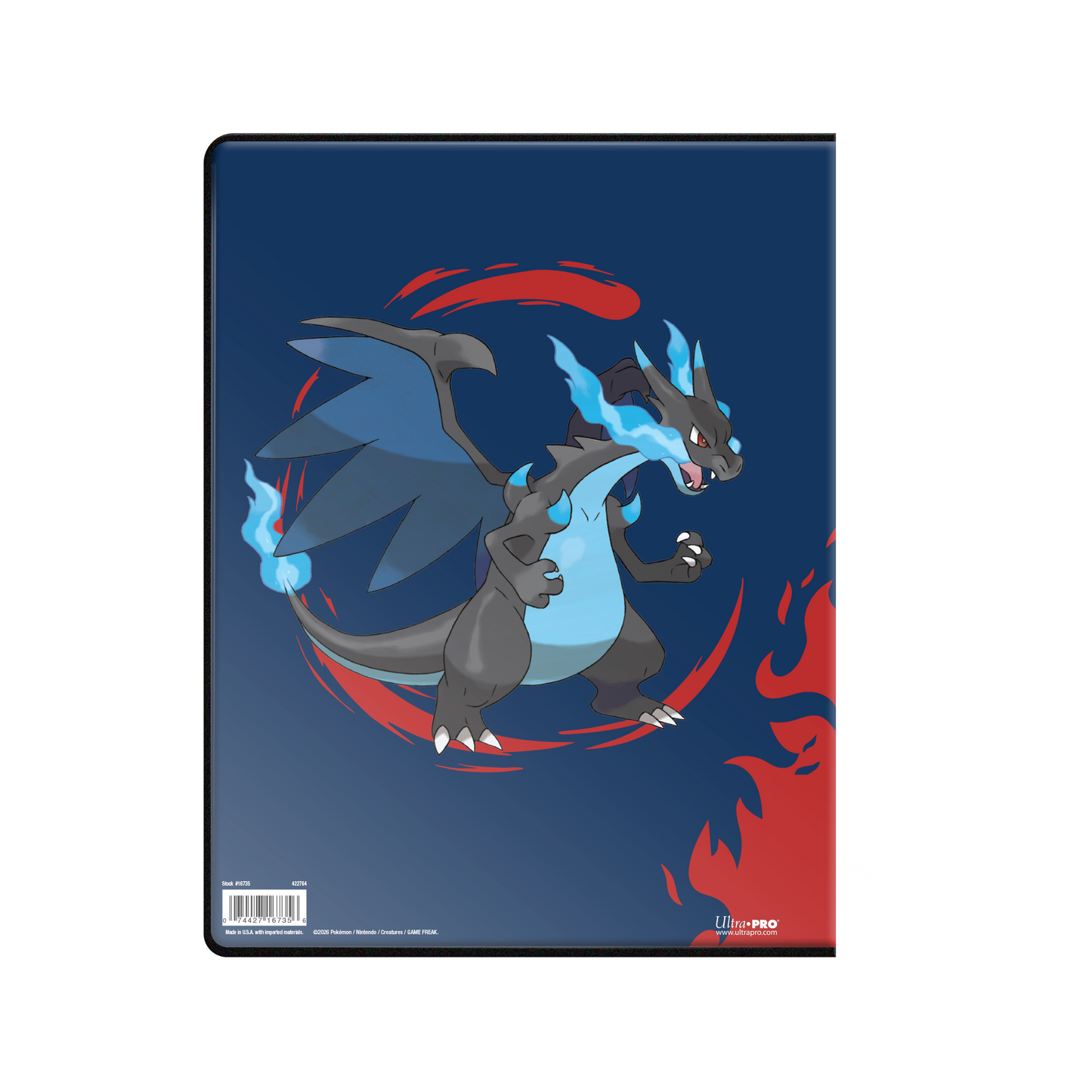 Pokemon TCG: Ultra Pro 9 Pocket Portfolio - Charizard X & Mega Charizard Y