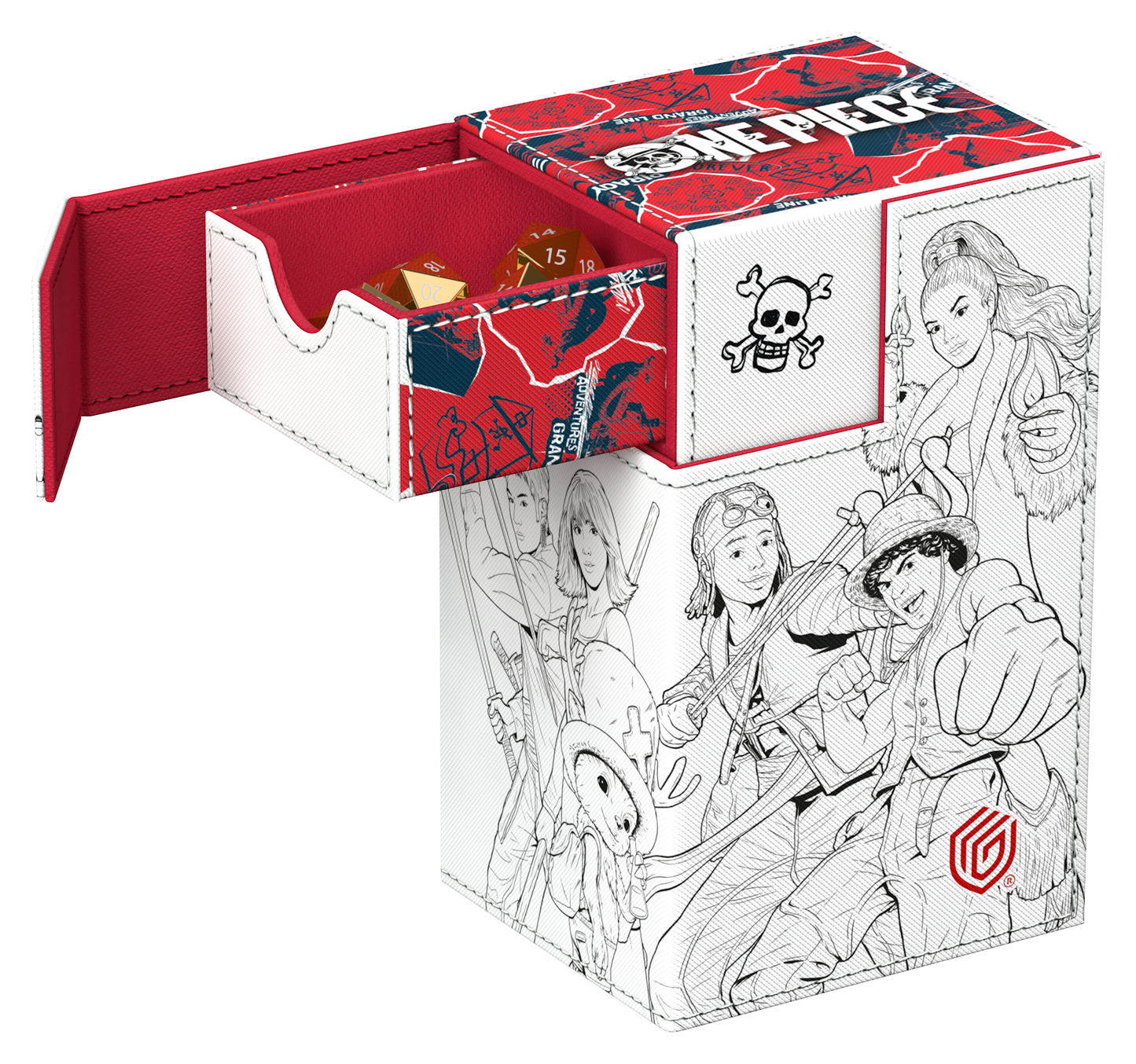 Ultimate Guard Flip N Tray Deck Case Xenoskin 80+ One Piece