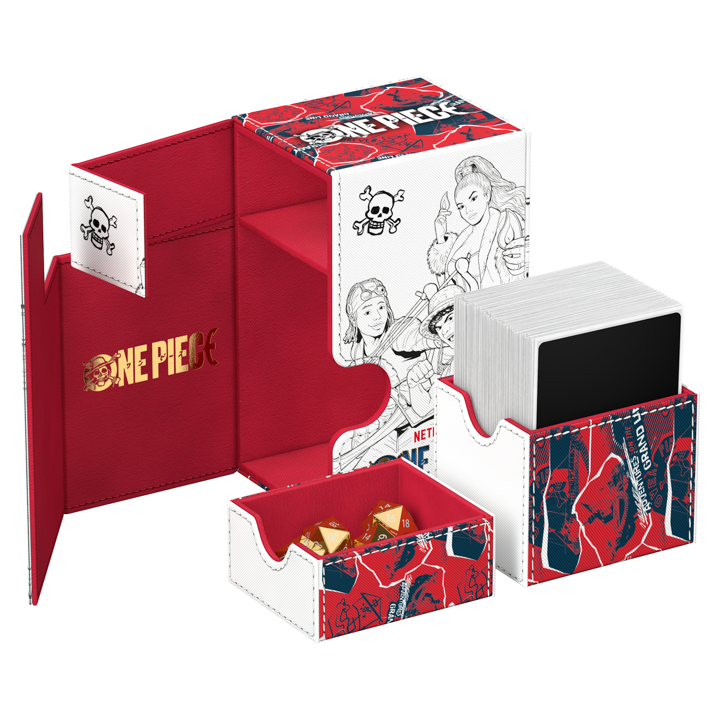 Ultimate Guard Flip N Tray Deck Case Xenoskin 80+ One Piece