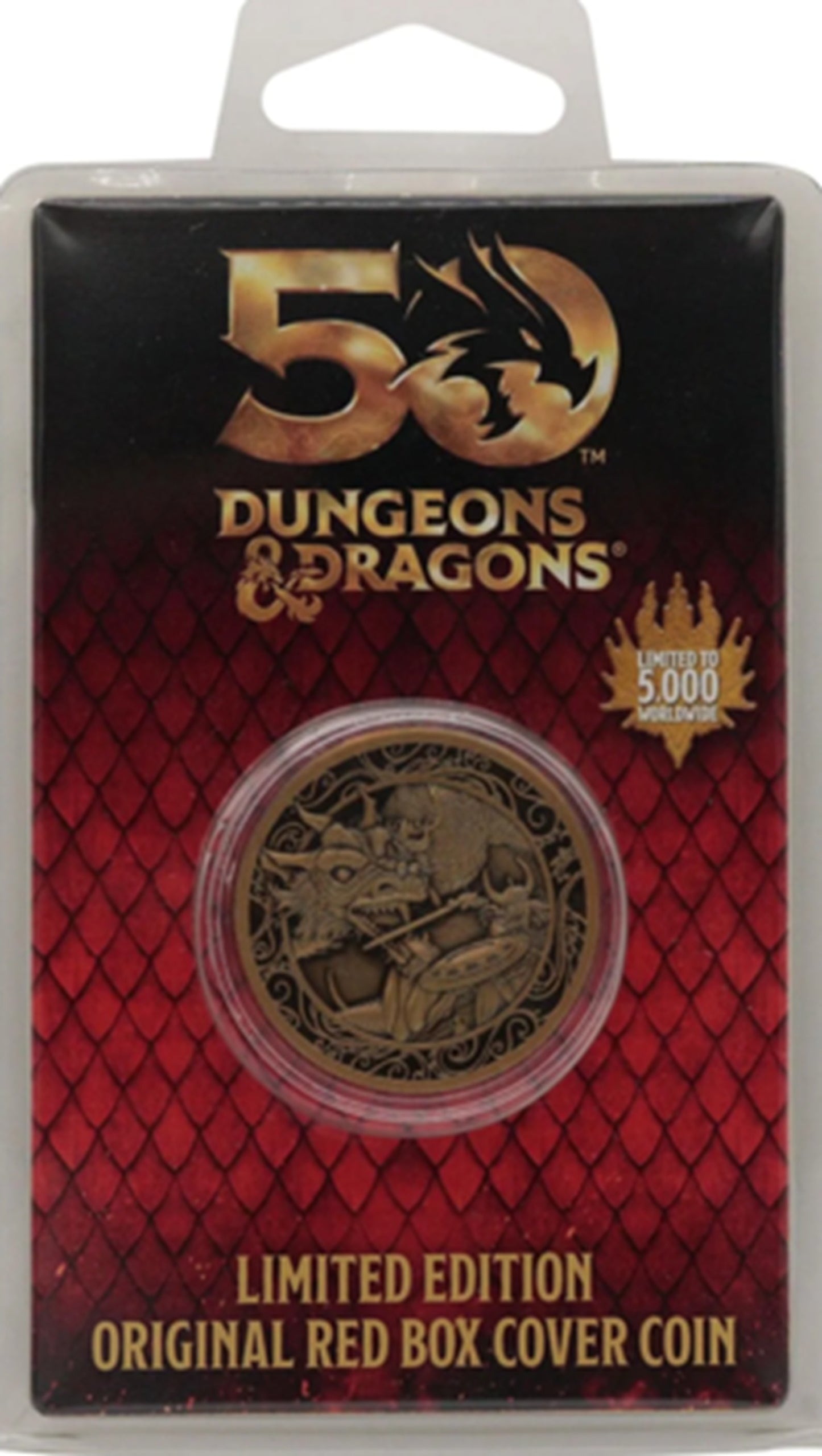 Dungeons & Dragons 50th Anniversary Antique Gold Coin Replica